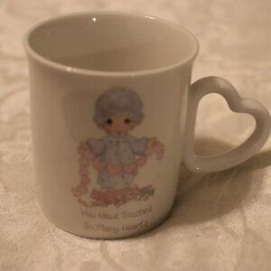 Precious Moments Vintage 1985 You Have Touched So Many Hearts Small Mug